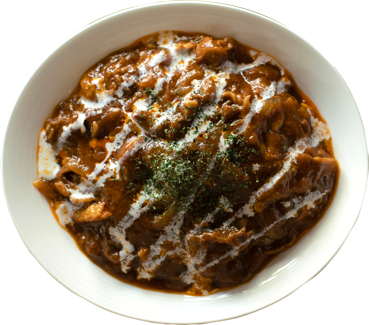 園林特製ハヤシライス極丼