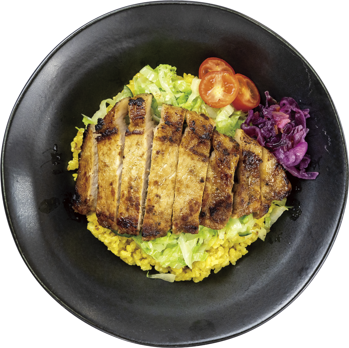 富士桜ポークのスパイシー味噌漬け丼