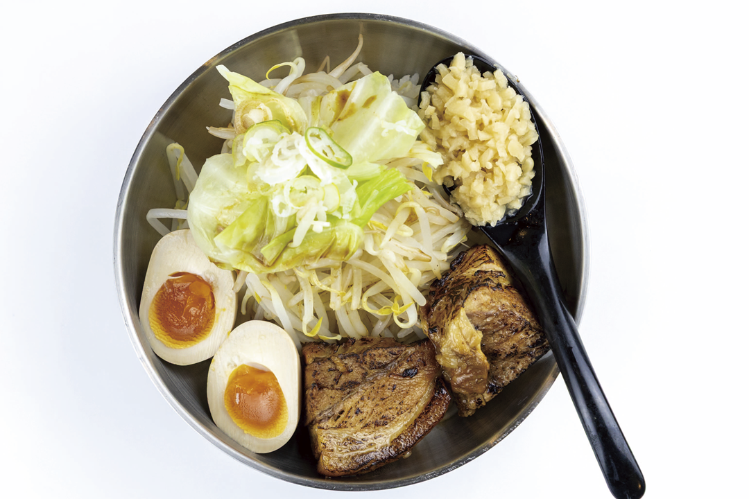 ニンニク豚ど〜ん！